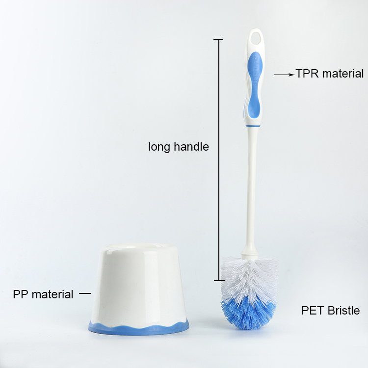 Toilet Brushes with Long Handle For Bathroom Toilet Bowl Brush Set 9425
